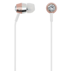 kate spade new york In-Ear Headphones with Mic/Remote Crystal/Rose Gold/Silver/White